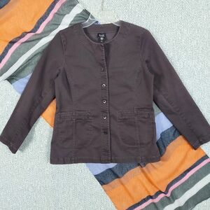 Re-listed Eileen Fisher Distressed Urban Jacket, Sz Small